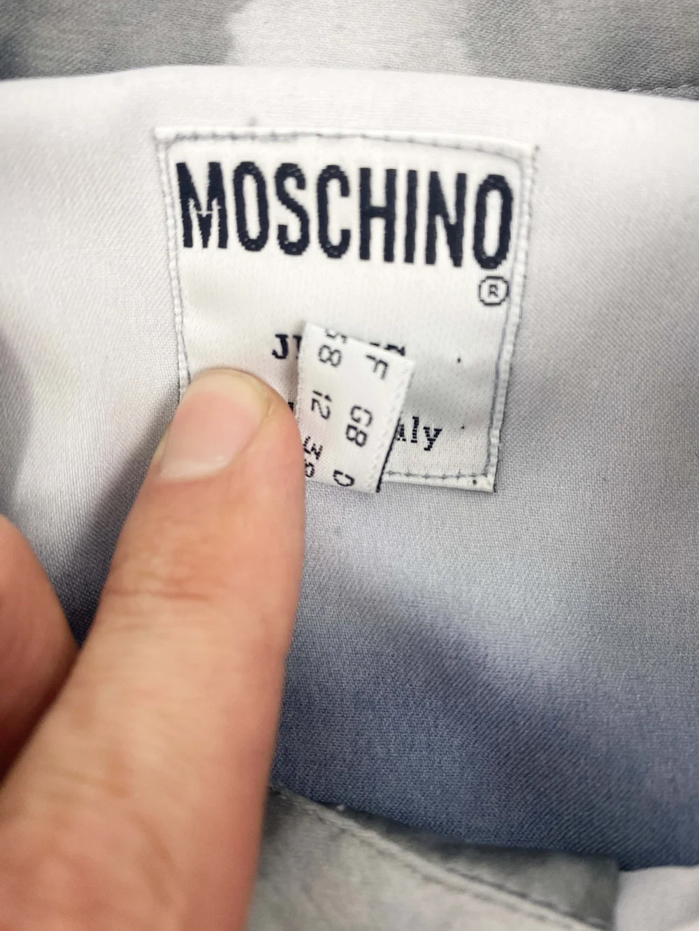Moschino 90s cloud print shirt — JAMES VELORIA